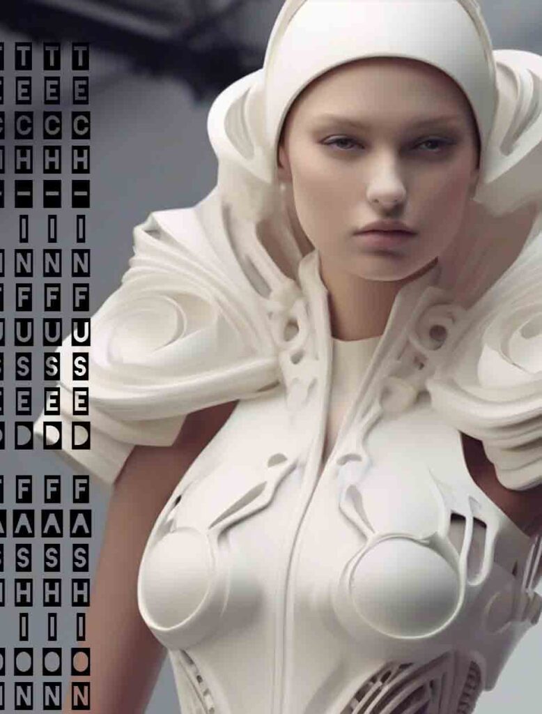 rosemallee Tech Infused Fashion έξυπνη τεχνολογία μόδα smart technology 3d print fashion