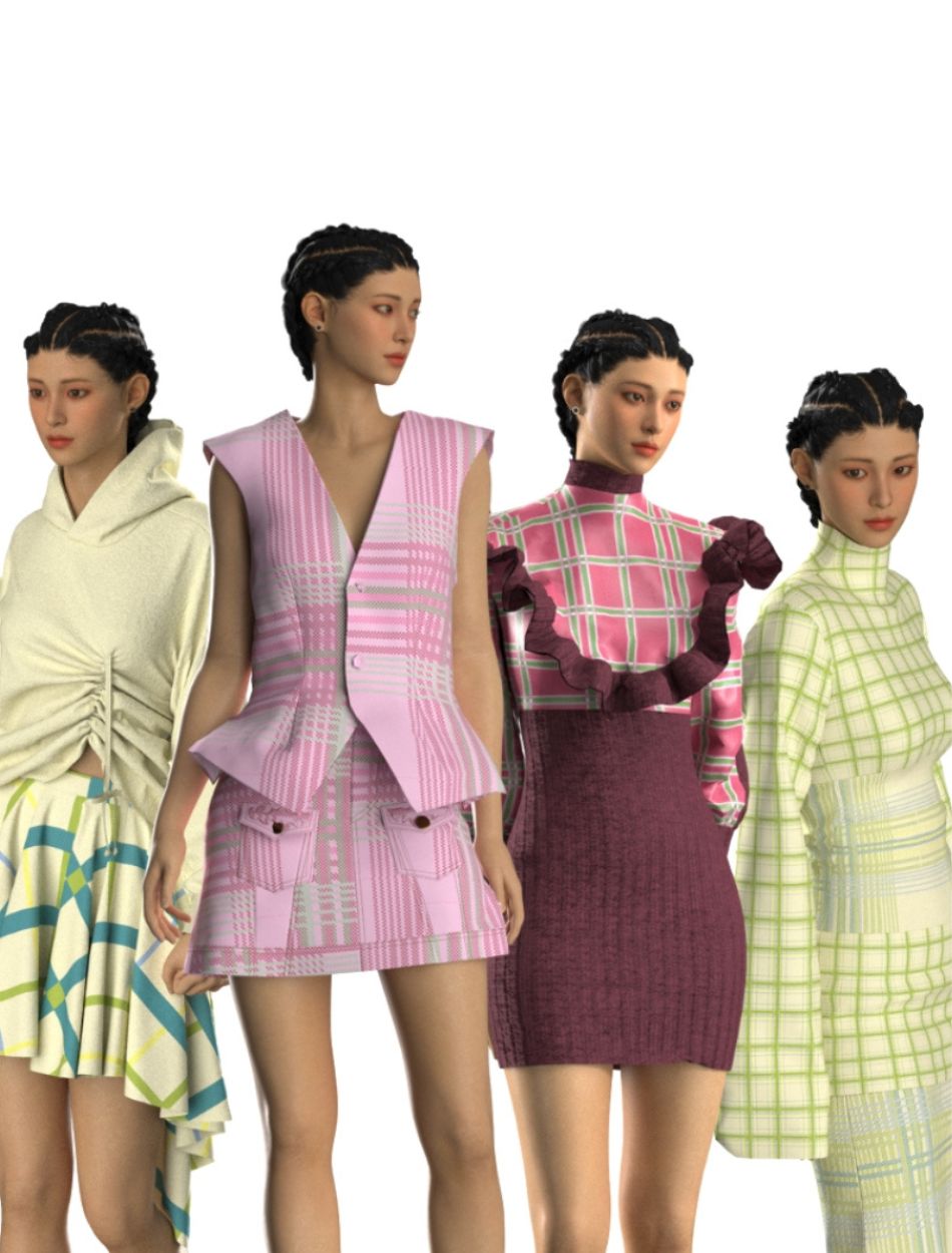 3d fashion ψηφιακή μόδα rosemallee